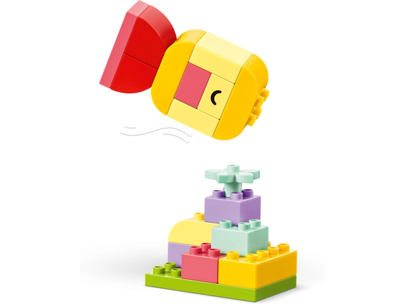 LEGO DUPLO - Barevný kreativní box s kostkami
