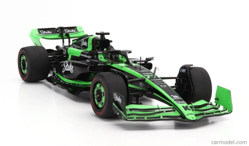 Solido Sauber F1 C44 Team Stake Kick N 77 Japan Gp 2024 Valtteri Bottas 1:18 Zelená Černá