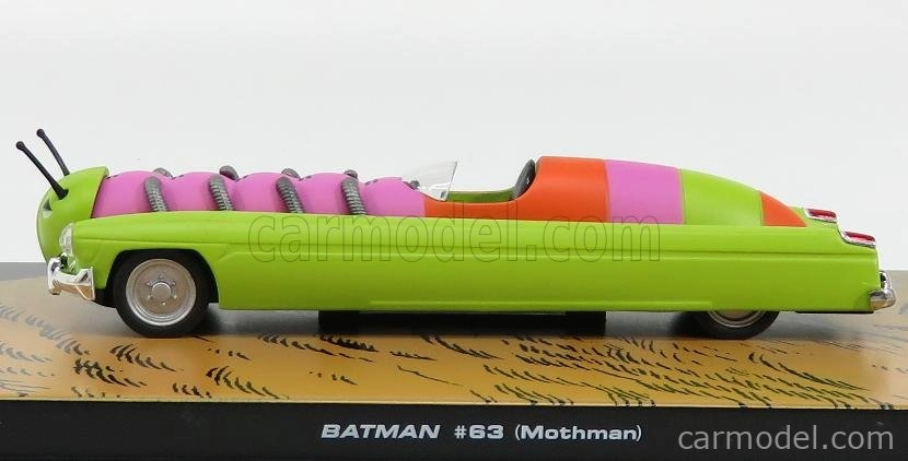 Edicola Batman Uomo Falena - Mothman Car 63 1:43 svetlozelená ružová
