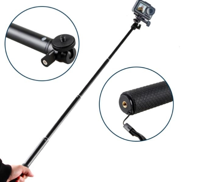 Predĺženie selfie tyče z hliníkovej zliatiny 93 cm (vrátane adaptéra)