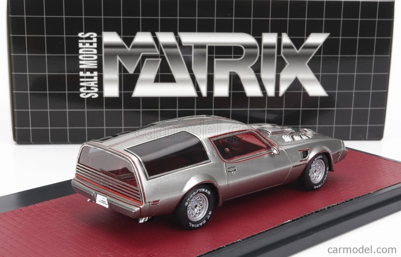 Matrix modely v mierke 1:43 Pontiac Firebird Trans Am Sb Concept 1979 Silver
