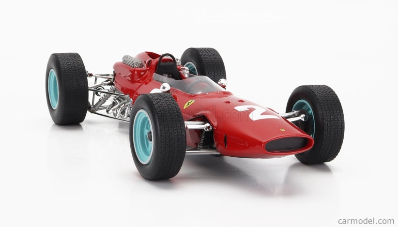 Werk83 Ferrari F1 158 Team Scuderia Ferrari N 2 World Champion Winner Monza Italy Gp 1964 John Surtees 1:18 Red