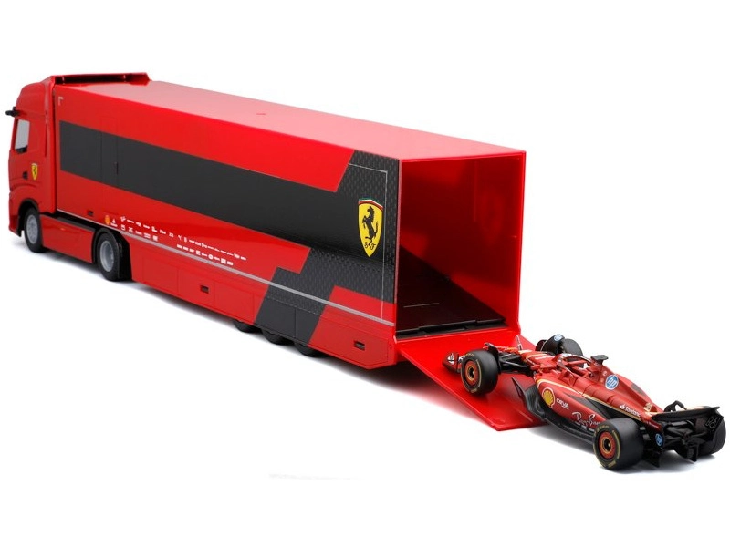 Bburago Ferrari SF-24 (2024) 1:43 #16 Leclerc, ťahač