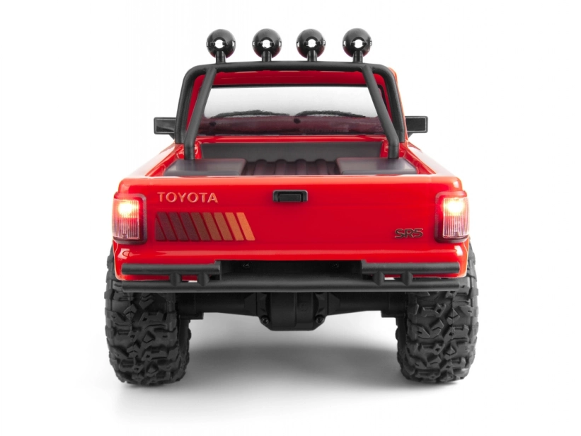 RC auto Venture18 Flux 1985 Toyota Hilux SR5, červená