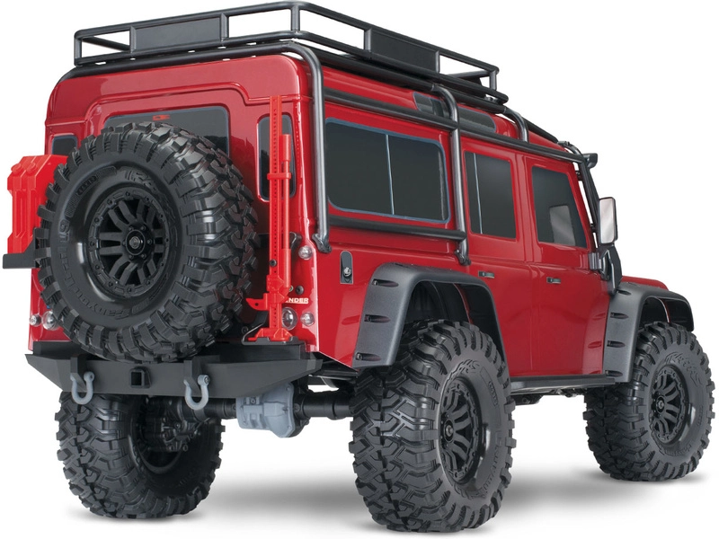RC auto Traxxas TRX-4 Land Rover Defender 1:10 RTR, červená