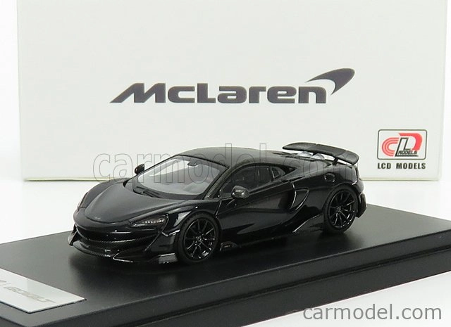 Lcd-model Mclaren 600lt 2018 1:64 Black