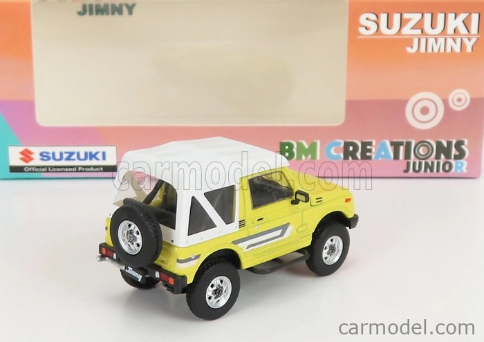 Bm-creations Suzuki Jimny Sj11 Rhd Japonská verzia 1991 1:64 Žltá