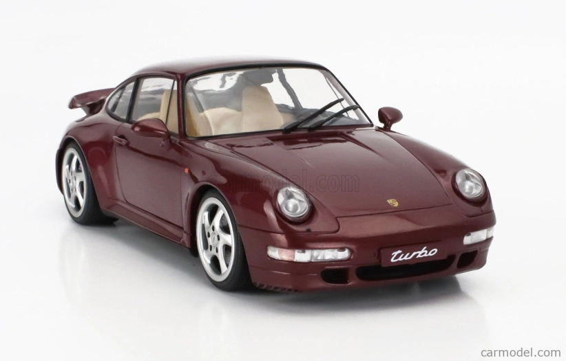 Solido Porsche 911 993 Turbo Coupe 1993 1:18 Arena Red