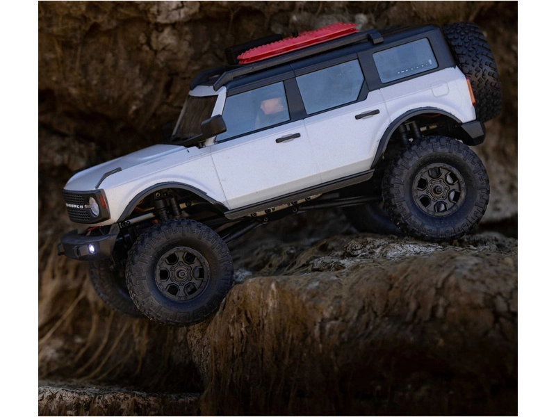 RC auto Axial SCX24 Ford Bronco 2021 1:24 4WD RTR, červená