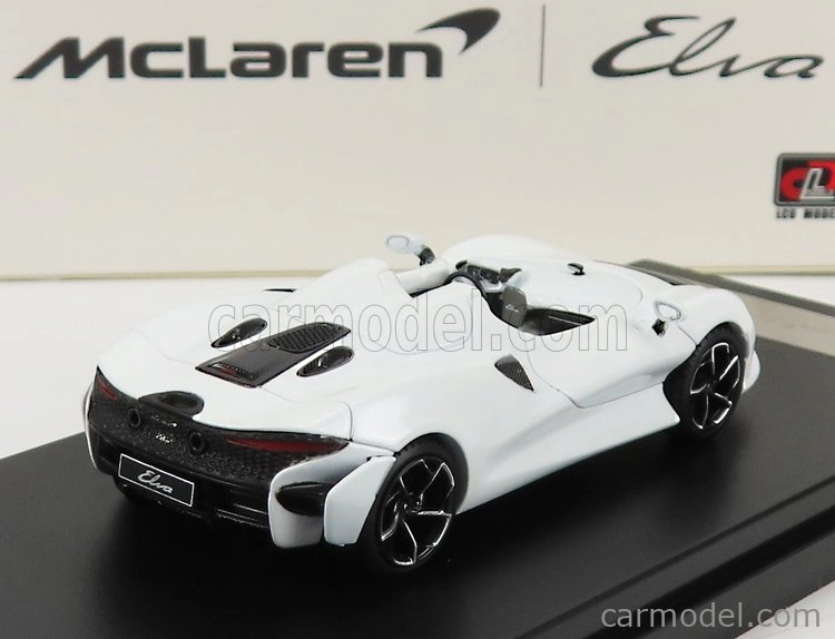 Lcd-model Mclaren Elva 2020 1:64 Bílá