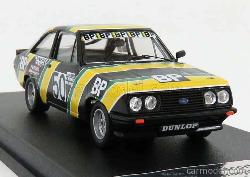 Trofeu Ford england Escort Mkii Rs 2000 N 50 24h Spa 1979 A.c.verney - Delaunay - Grandet 1:43 Žlutá Černá Zelená