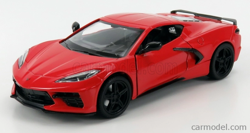 Motor-max Chevrolet Corvette C8 Coupe 2020 1:24 červená