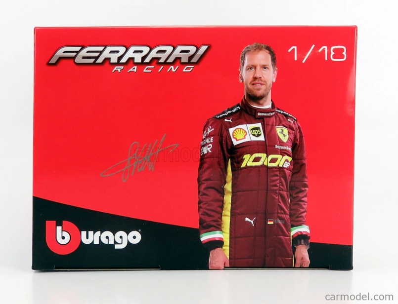 Bburago Ferrari F1  Sf1000 Team Scuderia Ferrari N 16 1:18, červená