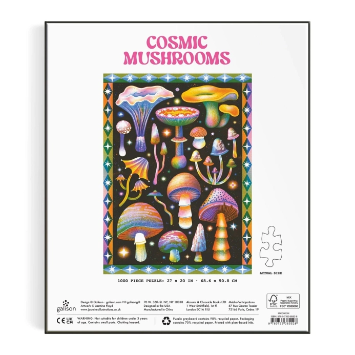 Galison Puzzle Kosmické houby 1000 dílků
