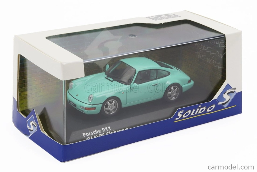 Solido Porsche 911 964 Rs Clubsport Coupe 1994 1:43 Světle Zelená