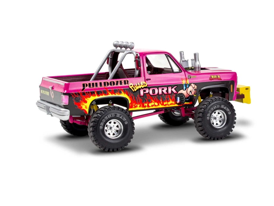 Plastic ModelKit MONOGRAM auto 4532 - 1978 Chevy Blazer Pulldozer (1:24)