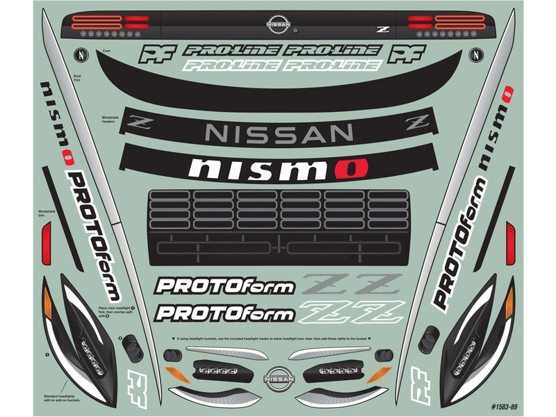 Karoséria PROTOform 1:8 Nissan Z (Arrma Vendetta)