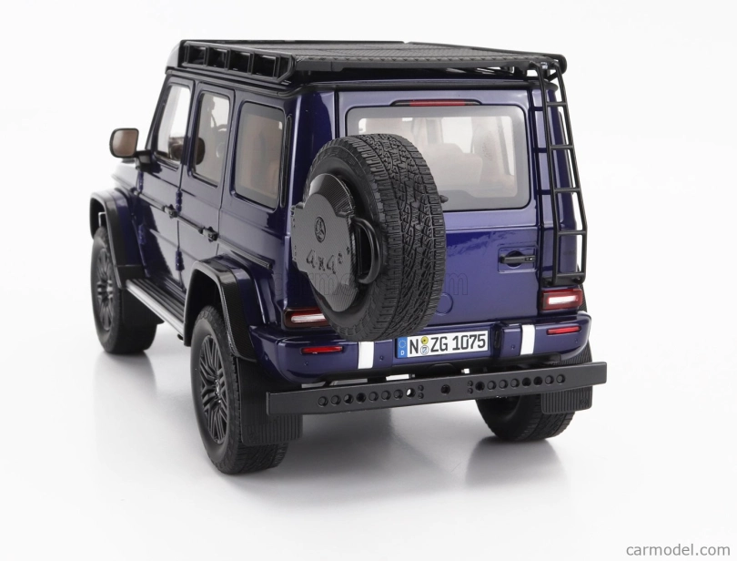 Nzg Mercedes benz G-class G63 4x4 Amg 2023 1:18 Mystic Blue