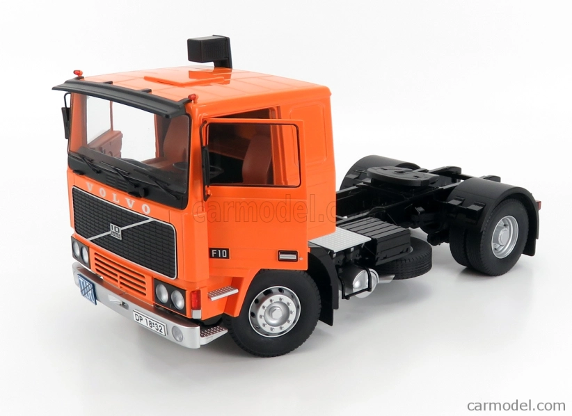 Road-kings Volvo F10 Turbo 6 Tractor Truck 2-assi With Decal Set 1977 1:18 Orange Black