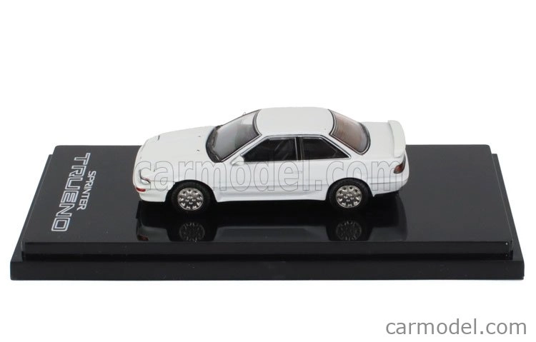 Zapaľovanie-model Toyota Sprinter Trueno (ae92) Gt Apex Coupe 1989 1:64 Biela