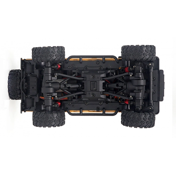 RC auto D90X28 Metall Scale Crawler, žltá