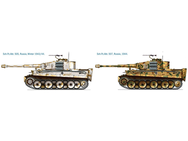 Italeri Pz. Kpfw. VI TIGER I Ausf. E mid production (1:35)