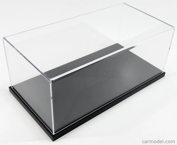 Atlantic Vetrina display box Detroit Base Nera - Black Base - Lungh.lenght Cm 32.5 X Largh.width Cm 16.5 X Alt.height Cm 12.5 (altezza Interna 12 Cm) 1:18 Plastový Displej