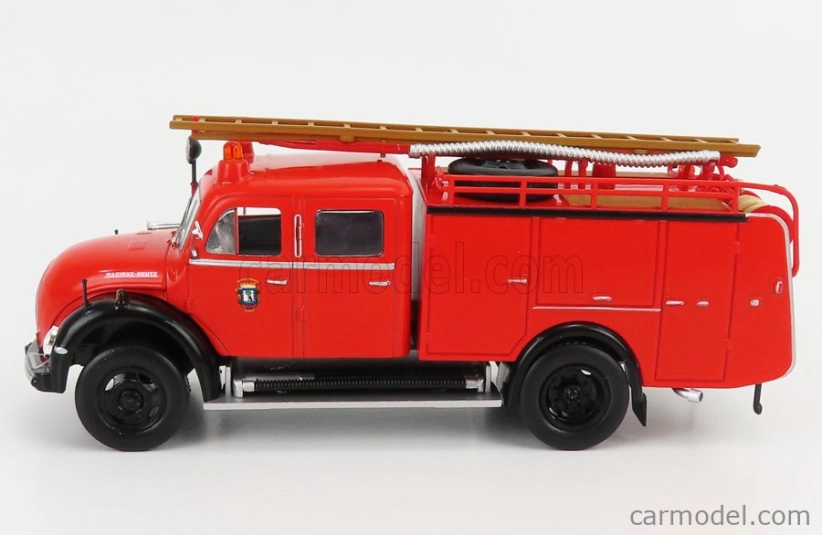Edicola Magirus Deutz Tlf-16 Mercur 125a Německý požární vůz 1961 1:43, červená
