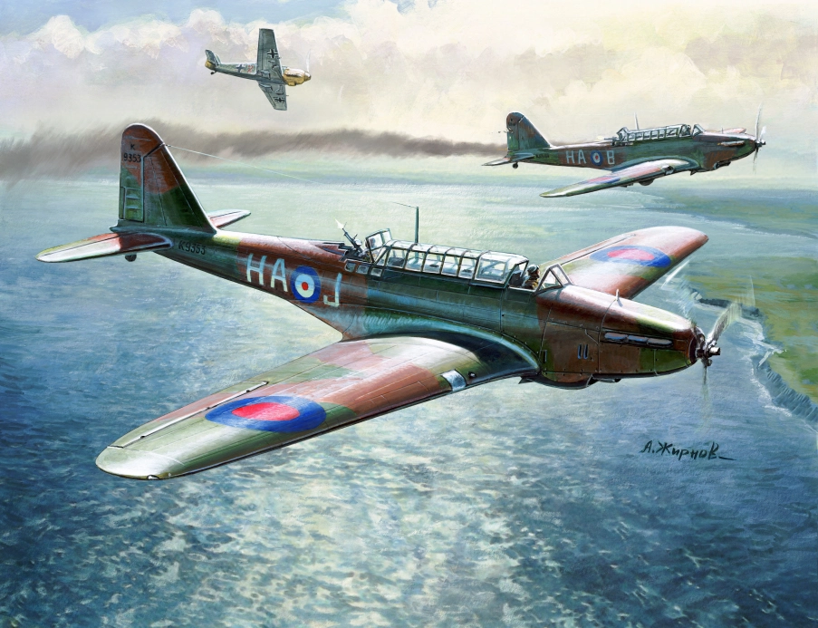 Zvezda Snap Kit - Fairey Battle (1:144)