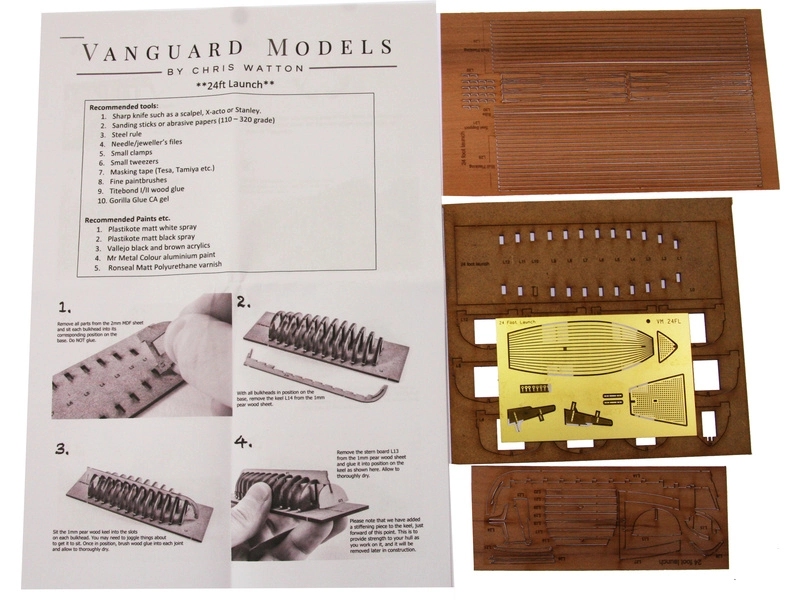 Vanguard Models Spúšťací čln 24" 1:64