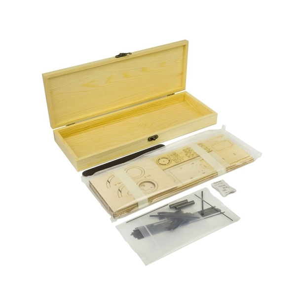 3D puzzle Fokker EIII 1:23 laser cut stavebnica 410 mm