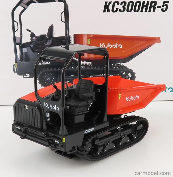 Universal hobbies Kubota Kc300hr-5 Pásový dumper 2010 1:24 Čierna oranžová