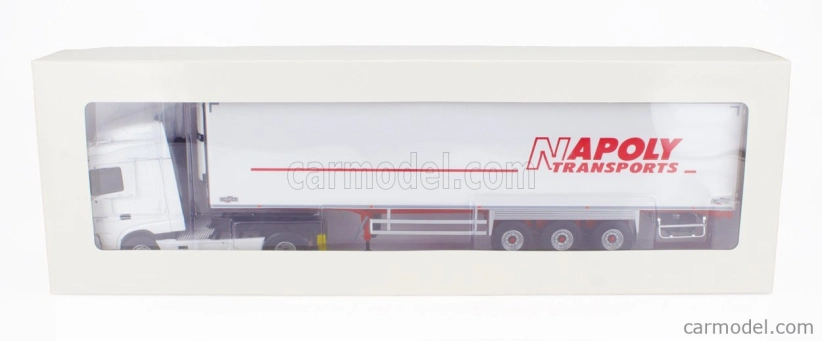 Eligor DAF Xf 460 My17 Truck Semi-frigo Napoly Transports 2017 1:43 Biela
