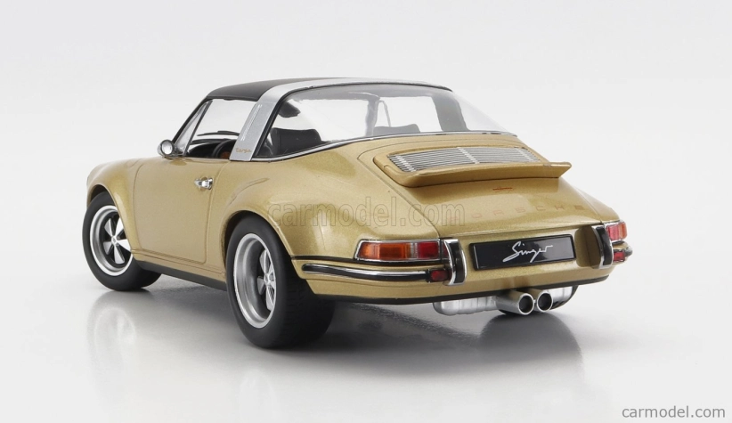 Porsche 911 by Singer Targa 2014 v mierke 1:18 Gold Met