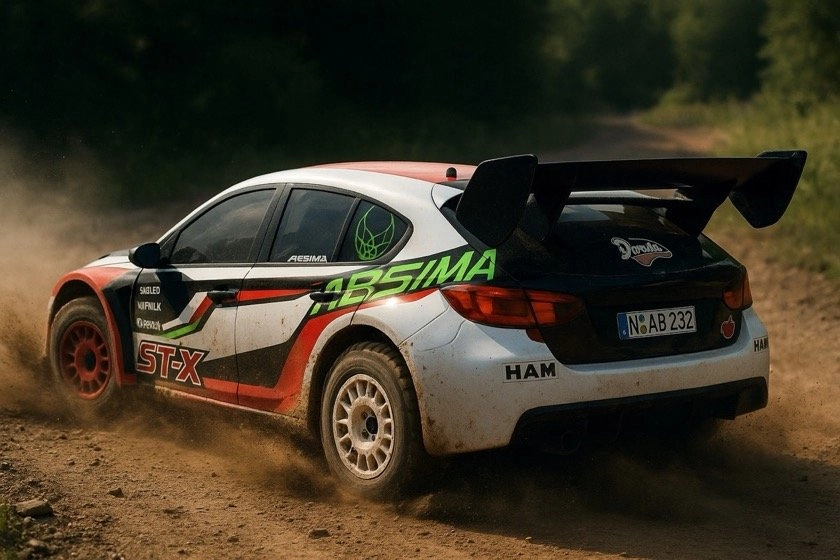 Absima On Road STi-X 1:10 4WD RTR + zdarma batéria NiMH 7,2 V 2000 mAh