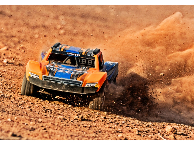 Traxxas Mini Slash 1:12 BL-2s 4WD RTR oranžová