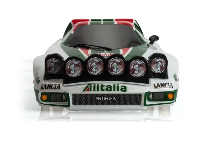 Karoséria lakovaná, Lancial Stratos Alitalia, nálepky, príslušenstvo (200mm)
