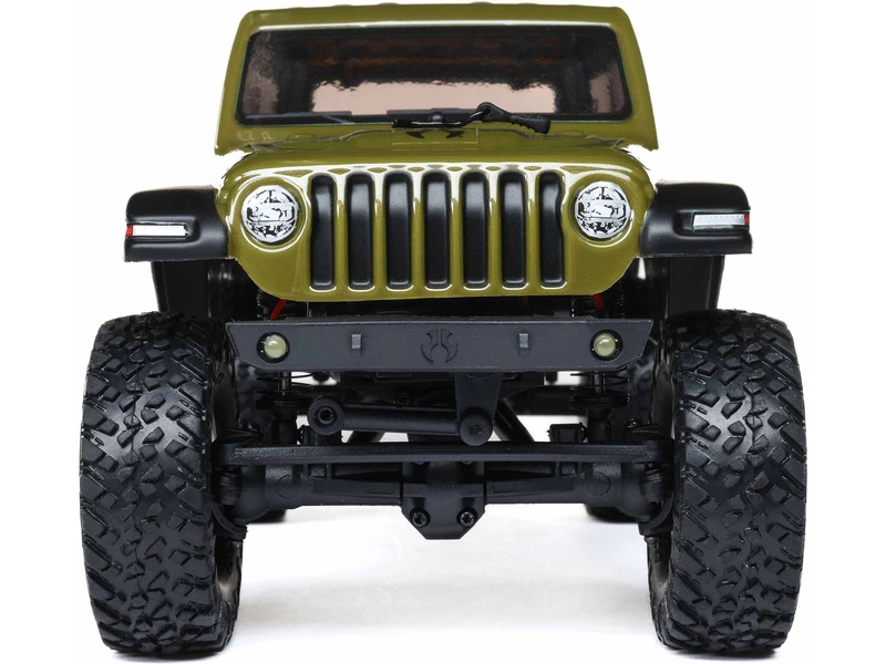 RC auto Axial SCX24 Jeep Wrangler JLU CRC 2019 V2 1:24 4WD RTR, zelená