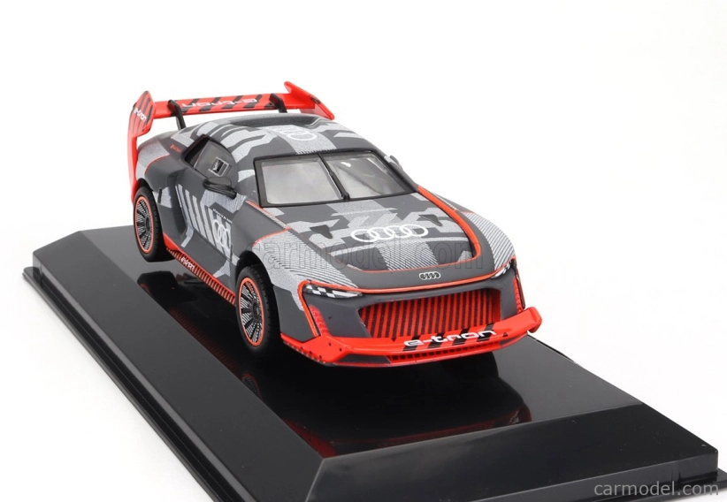 Bburago Audi S1 E-tron Quattro N 0 Presentation 2023 1:43, stříbrná