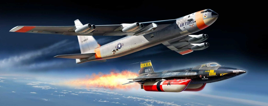 Plastic ModelKit letadlo 03793 - B-52D Stratofortress "Platinum Edition" (1:72)