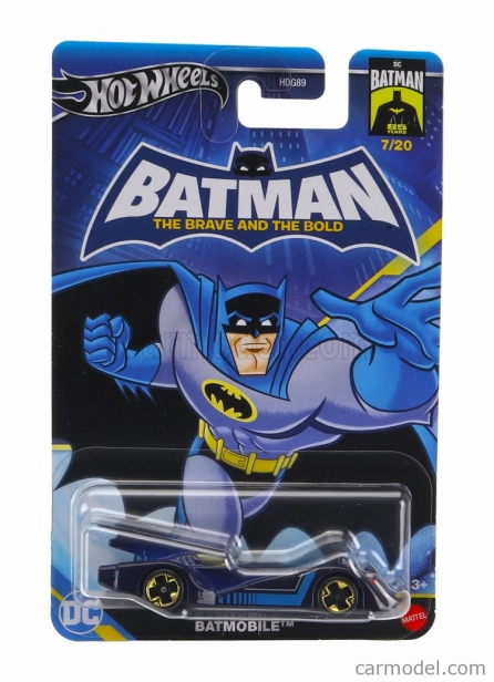 Mattel hot wheels Batman Set Assortment 24 Batman Cars Pieces 1:64 Různé