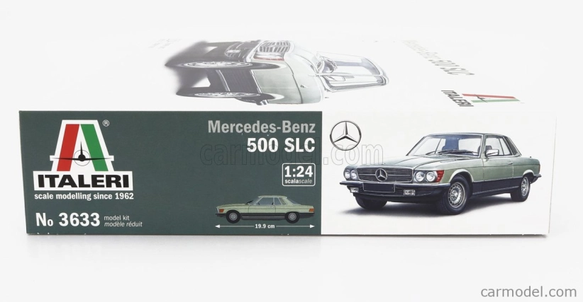 Italeri Mercedes benz S-class 500 Slc (c107) Coupe 1972 1:24 /