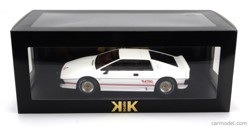 Kk-scale Lotus Esprit Turbo 1981 1:18 Bílá