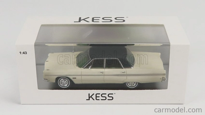 Kess-model Plymouth Fury 4-dverový sedan 1968 1:43 Ivory Green