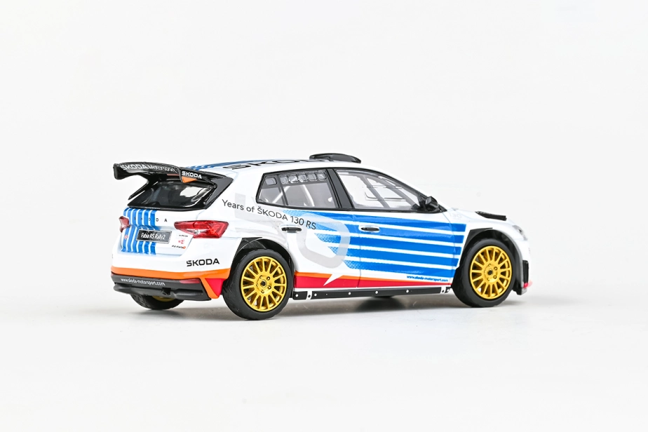 Abrex Škoda Fabia IV RS Rally2 (2022) 1:43 - Škoda Motorsport Design 2025 130RS MC