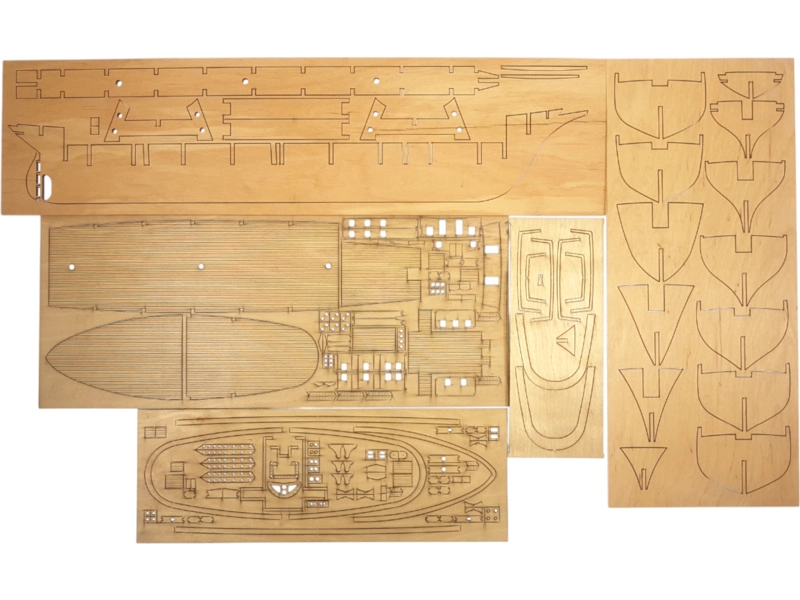 Mantua Model Mercator školská plachetnica 1:120