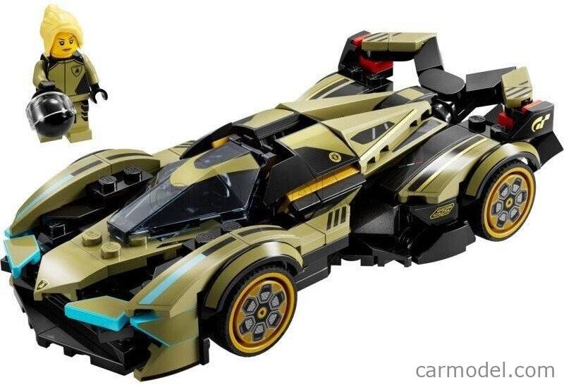 Lego Lamborghini Lego Speed Champion - V12 Vision Gran Turismo - 230 Pezzi - 230 ks 1:24 zelená