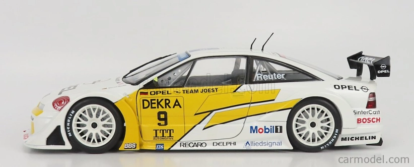 Werk83 Opel Calibra V6 4x4 Team Joest N 9 Dtm Itc 1995 M.reuter 1:18 Bielo žltá