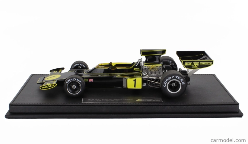 Gp-replicas Lotus F1  72e Team Lotus Jps N 1 Winner Monza Italy Gp 1974 Ronnie Peterson 1:18 Černé Zlato
