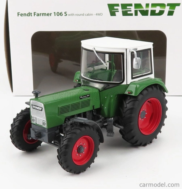 Universal hobbies Fendt Farmer 106s 4wd Tractor 1980 1:32 Zelená Biela